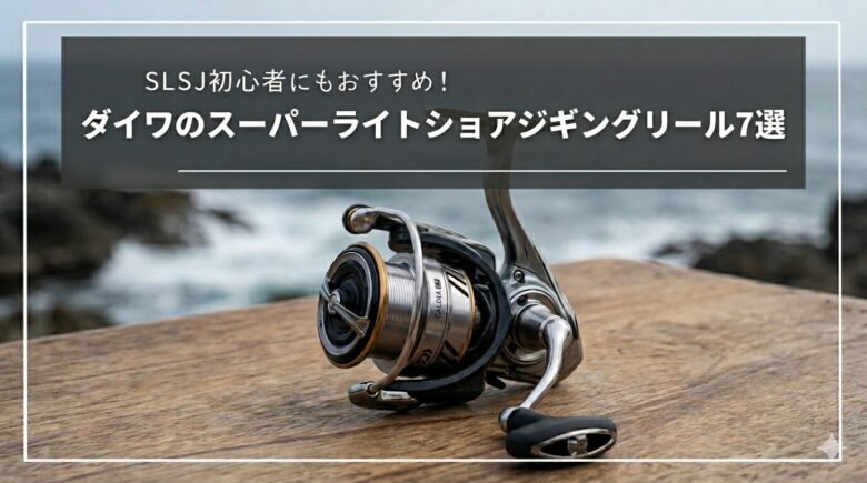 ダイワのスーパーライトショアジギングリール7選｜30gジグ対応モデルを徹底比較【2026年版】
