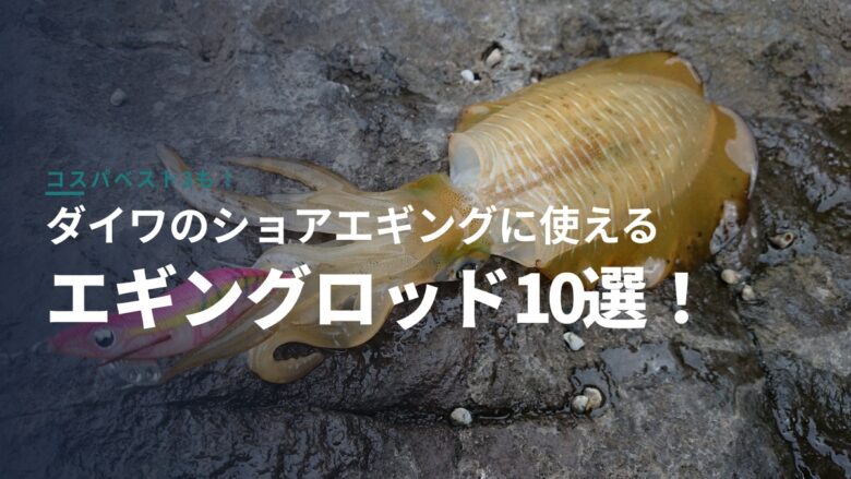 ダイワのエギングロッド10選！性能比較【2026年版】