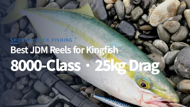 Best JDM Reels for Kingfish: Shore & Rock Fishing