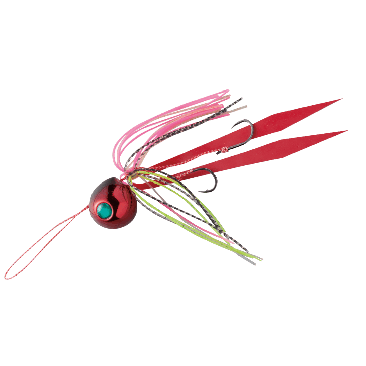 Hayabusa Free Slide Musou Madai tungsten head complete model in shrimp red