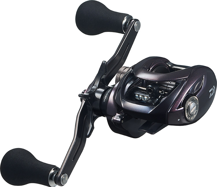 Daiwa Kohga 100 tairaba baitcasting reel with 130mm long handle