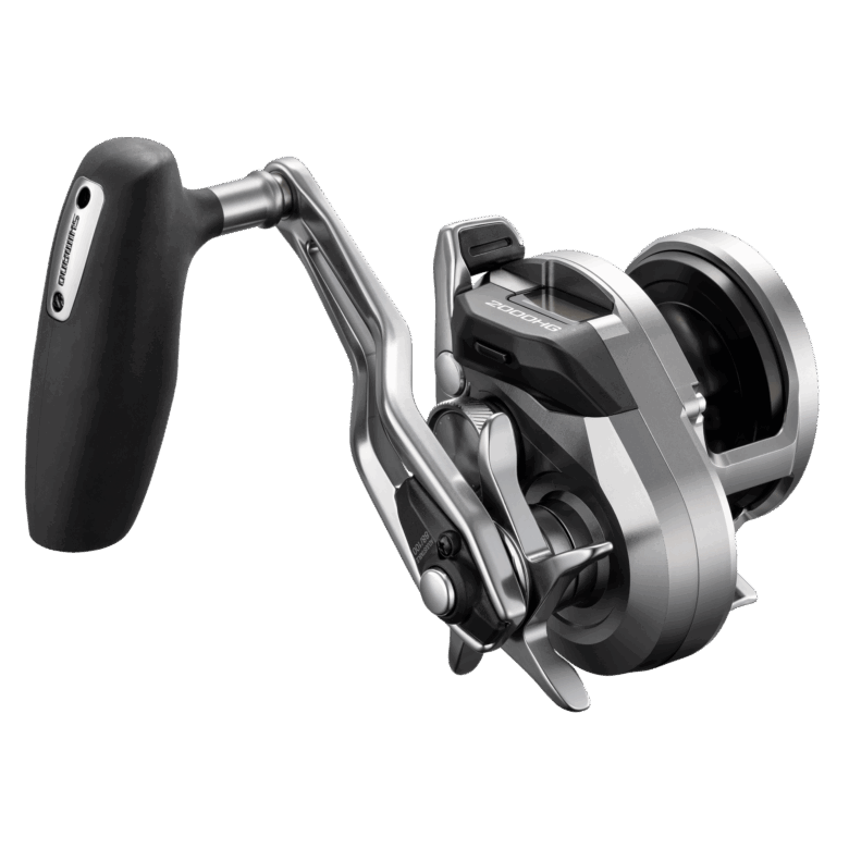 Shimano Ocea Jigger CT counter jigging reel with vertical LCD depth display