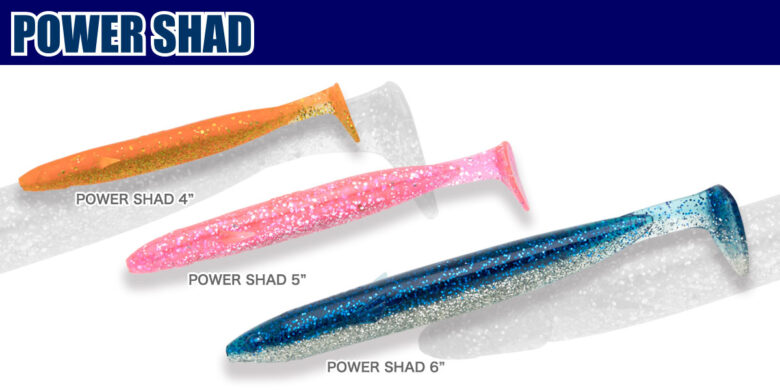 Ecogear Power Shad soft plastic