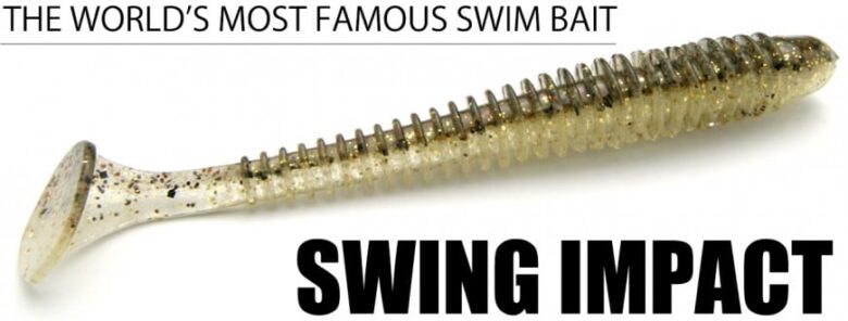 Keitech Swing Impact soft plastic swimbait