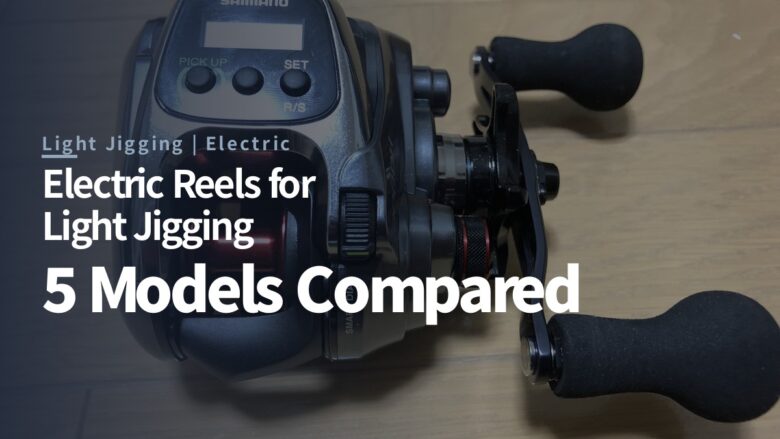 JDM electric reels for light jigging