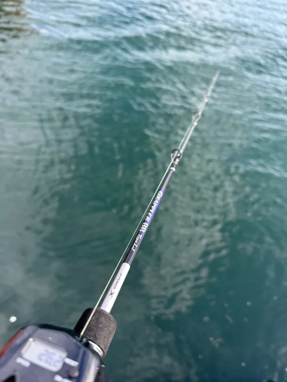 海面に向けたライトジギングロッド