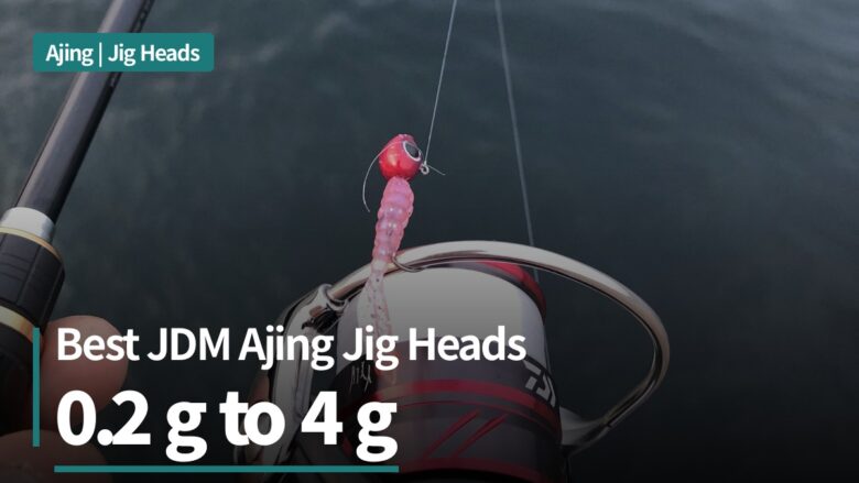 Best JDM ajing jig heads from 0.2 g to 4 g compared