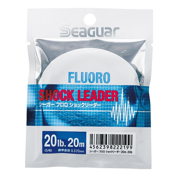 Seaguar Fluoro Shock Leader 20 lb 20 m package