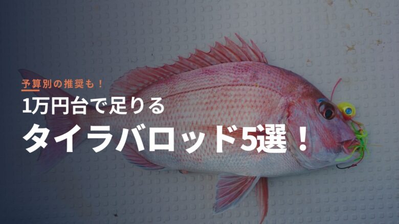 1万円台で足りるタイラバロッド5選